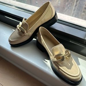 Stella Luna, US 6.5, buckle link loafer, only worn once indoor